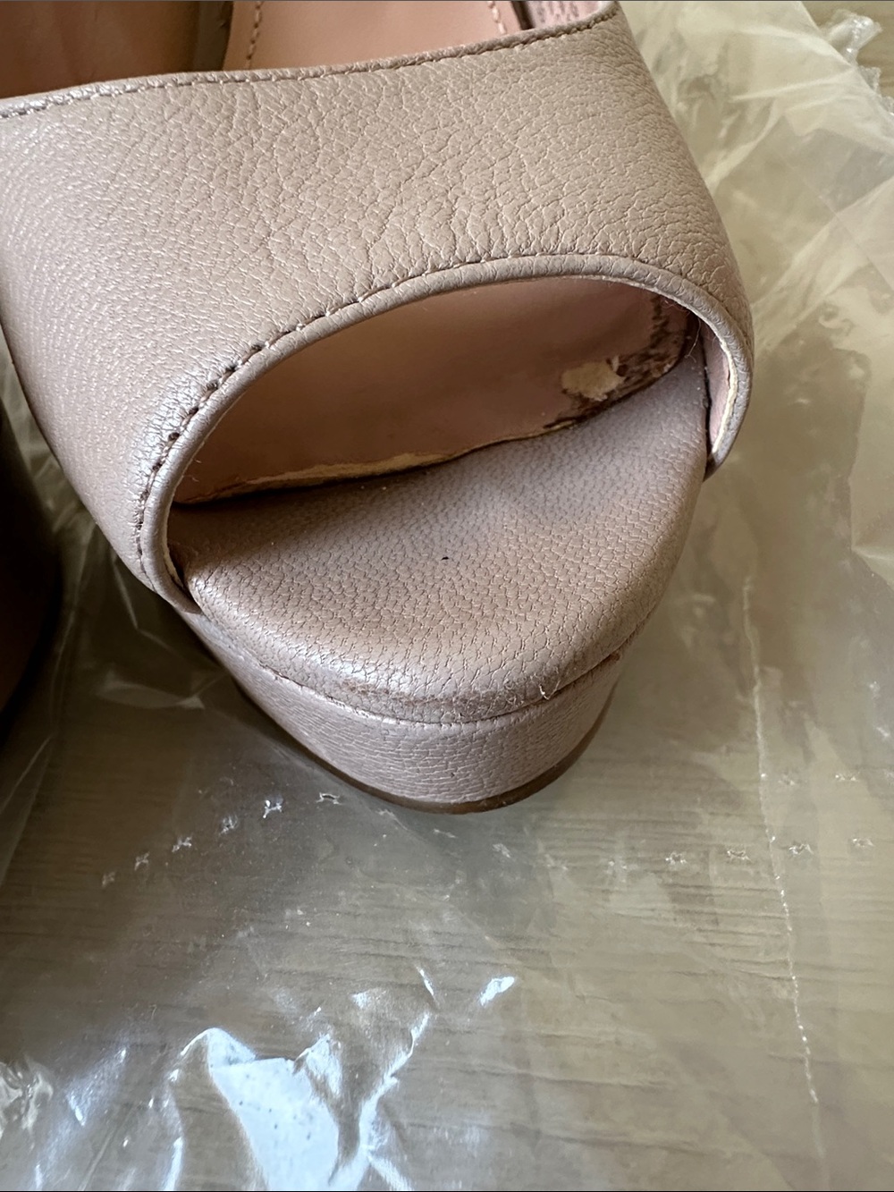 Enzo Angiolini Blush Peep-Toe Platform Pumps - Picture 7 of 10
